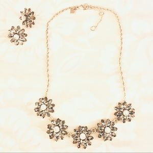 Banana Republic Necklace & Earrings Set
